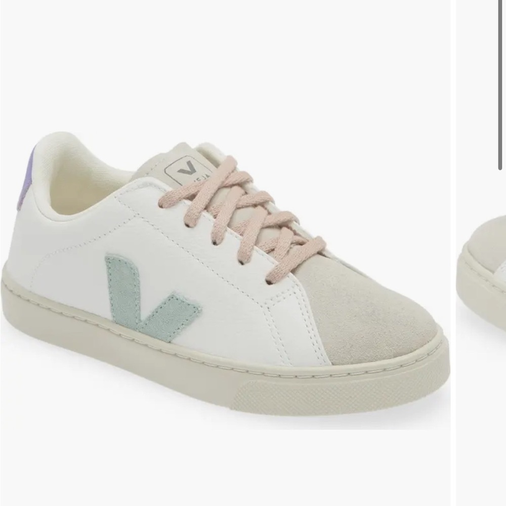 Veja Kids' Esplar Leather Sneakers